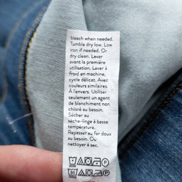 NEW Spanx Women’s Jeans Modern Classic Elevated Basics Indigo Straight Leg 1X - Picture 9 of 11